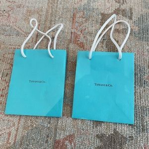 Two Small Tiffany Gift Bags
